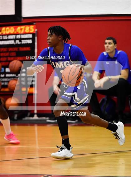 Thumbnail 2 in IMG Academy Blue @ Oldsmar Christian (Oldsmar Preseason Classic) photogallery.