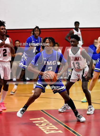 Thumbnail 3 in IMG Academy Blue @ Oldsmar Christian (Oldsmar Preseason Classic) photogallery.