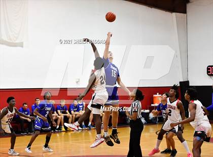 Thumbnail 2 in IMG Academy Blue @ Oldsmar Christian (Oldsmar Preseason Classic) photogallery.