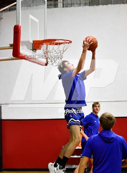 Thumbnail 2 in IMG Academy Blue @ Oldsmar Christian (Oldsmar Preseason Classic) photogallery.