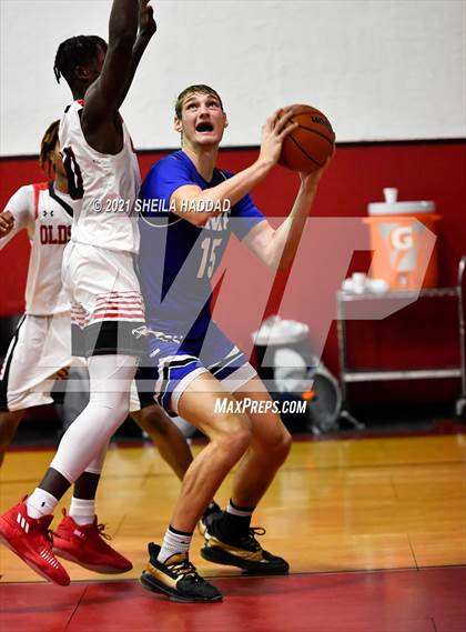Thumbnail 1 in IMG Academy Blue @ Oldsmar Christian (Oldsmar Preseason Classic) photogallery.
