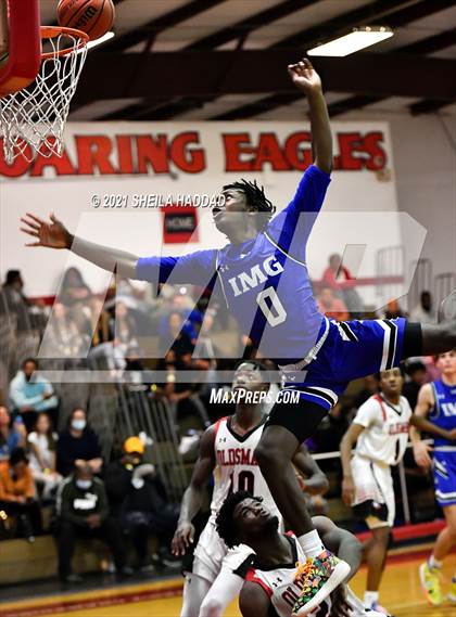 Thumbnail 2 in IMG Academy Blue @ Oldsmar Christian (Oldsmar Preseason Classic) photogallery.