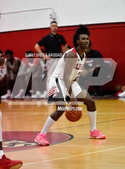 Thumbnail 3 in IMG Academy Blue @ Oldsmar Christian (Oldsmar Preseason Classic) photogallery.