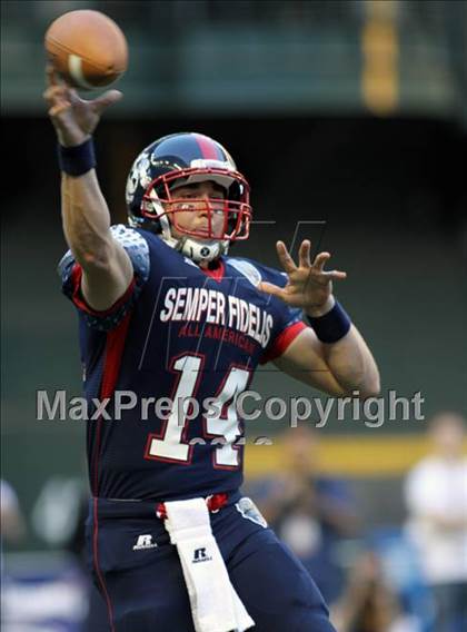 Thumbnail 3 in U.S. Semper Fidelis All-American Game   photogallery.