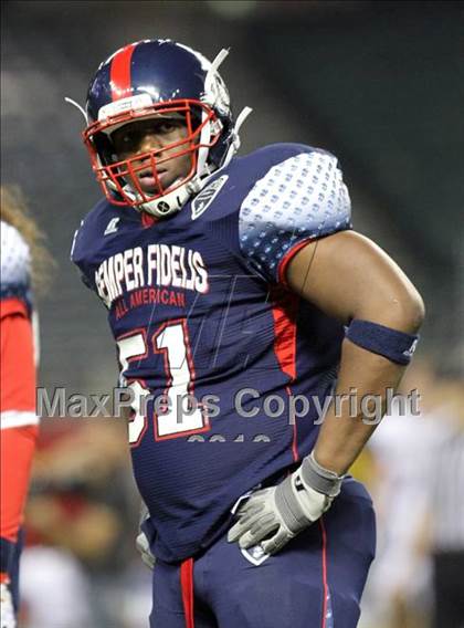 Thumbnail 1 in U.S. Semper Fidelis All-American Game   photogallery.