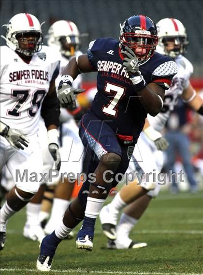 Thumbnail 2 in U.S. Semper Fidelis All-American Game   photogallery.