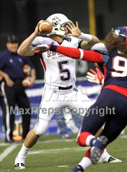 Thumbnail 2 in U.S. Semper Fidelis All-American Game   photogallery.