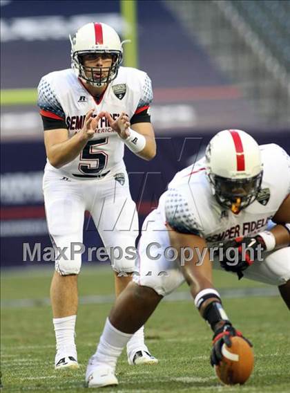 Thumbnail 1 in U.S. Semper Fidelis All-American Game   photogallery.