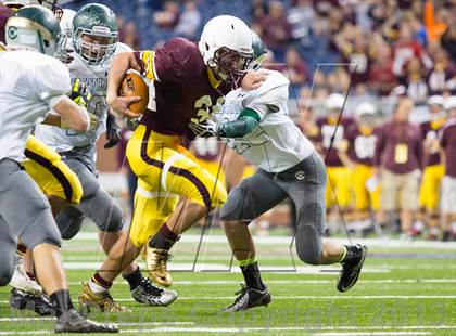 Thumbnail 2 in Menominee vs Grand Rapids West Catholic (MHSAA Division 5 Final) photogallery.