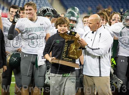 Thumbnail 3 in Menominee vs Grand Rapids West Catholic (MHSAA Division 5 Final) photogallery.