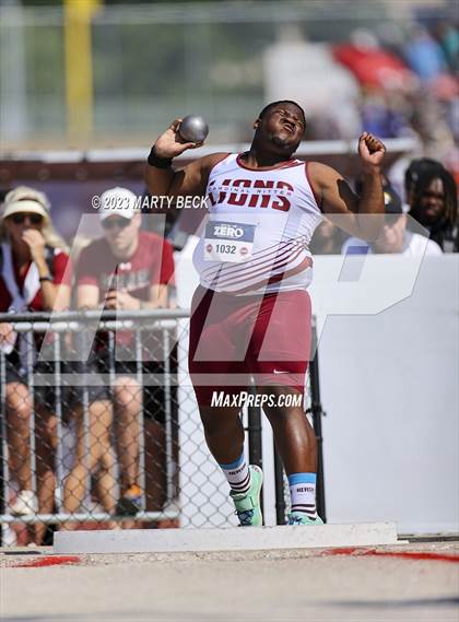 Thumbnail 2 in Class 4 Shot Put (MSHSAA State Championship) photogallery.
