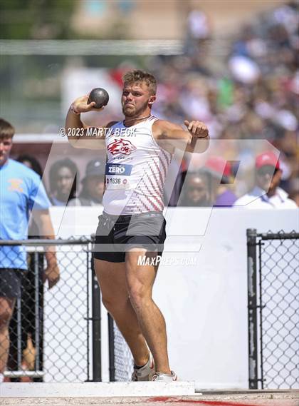 Thumbnail 3 in Class 4 Shot Put (MSHSAA State Championship) photogallery.