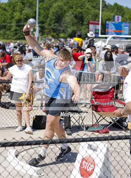 Thumbnail 3 in Class 4 Shot Put (MSHSAA State Championship) photogallery.