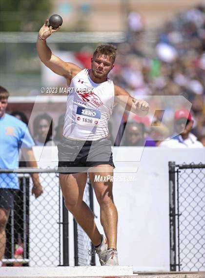 Thumbnail 1 in Class 4 Shot Put (MSHSAA State Championship) photogallery.