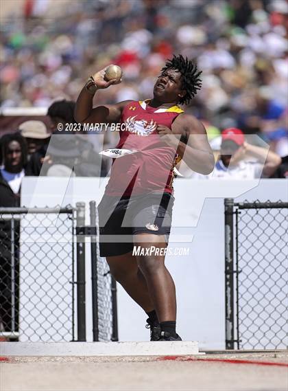 Thumbnail 2 in Class 4 Shot Put (MSHSAA State Championship) photogallery.