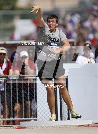 Thumbnail 3 in Class 4 Shot Put (MSHSAA State Championship) photogallery.