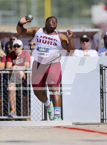 Thumbnail 3 in Class 4 Shot Put (MSHSAA State Championship) photogallery.