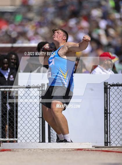 Thumbnail 3 in Class 4 Shot Put (MSHSAA State Championship) photogallery.