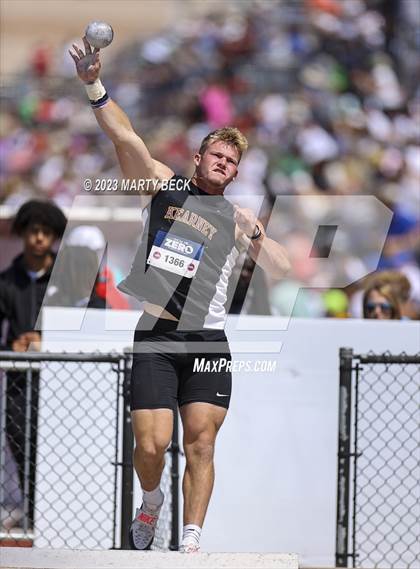 Thumbnail 1 in Class 4 Shot Put (MSHSAA State Championship) photogallery.