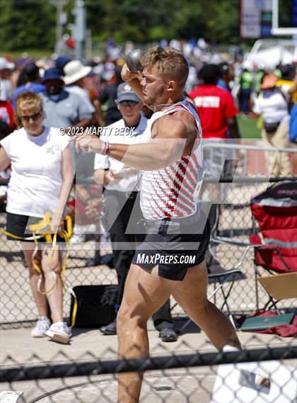 Thumbnail 2 in Class 4 Shot Put (MSHSAA State Championship) photogallery.