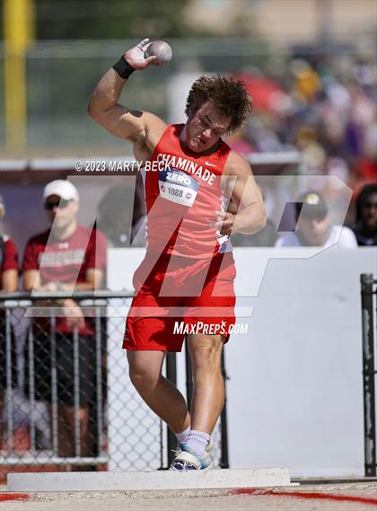 Thumbnail 3 in Class 4 Shot Put (MSHSAA State Championship) photogallery.