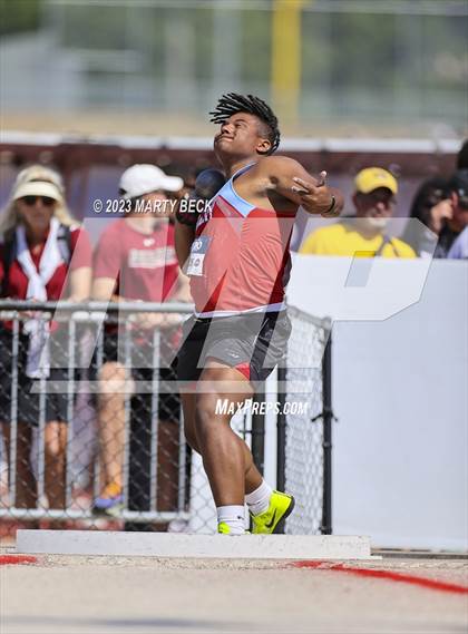 Thumbnail 1 in Class 4 Shot Put (MSHSAA State Championship) photogallery.