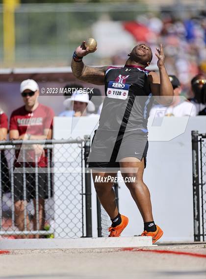 Thumbnail 3 in Class 4 Shot Put (MSHSAA State Championship) photogallery.