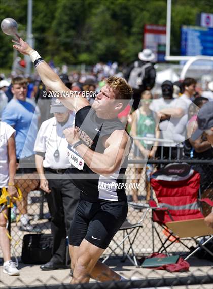 Thumbnail 1 in Class 4 Shot Put (MSHSAA State Championship) photogallery.
