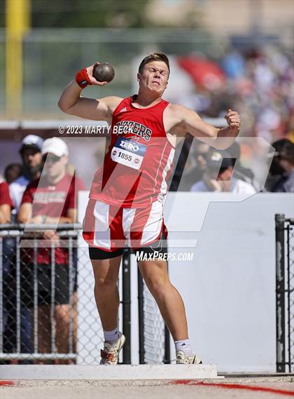 Thumbnail 3 in Class 4 Shot Put (MSHSAA State Championship) photogallery.