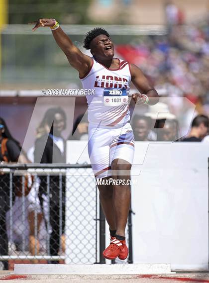 Thumbnail 2 in Class 4 Shot Put (MSHSAA State Championship) photogallery.