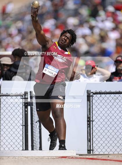 Thumbnail 3 in Class 4 Shot Put (MSHSAA State Championship) photogallery.