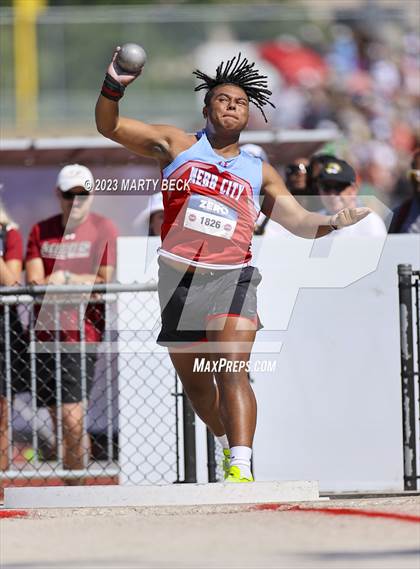 Thumbnail 2 in Class 4 Shot Put (MSHSAA State Championship) photogallery.