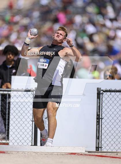 Thumbnail 2 in Class 4 Shot Put (MSHSAA State Championship) photogallery.