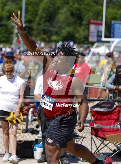 Thumbnail 1 in Class 4 Shot Put (MSHSAA State Championship) photogallery.