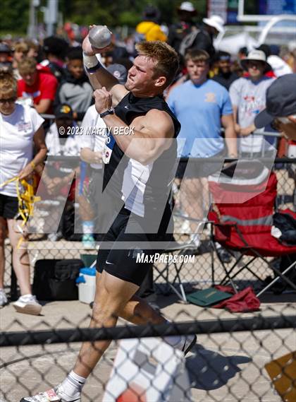 Thumbnail 1 in Class 4 Shot Put (MSHSAA State Championship) photogallery.