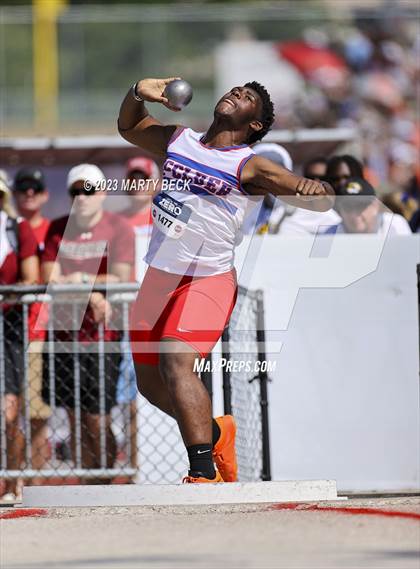 Thumbnail 3 in Class 4 Shot Put (MSHSAA State Championship) photogallery.