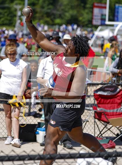 Thumbnail 3 in Class 4 Shot Put (MSHSAA State Championship) photogallery.