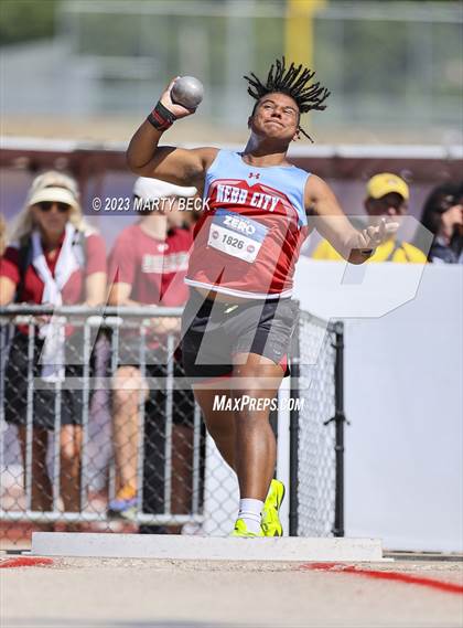 Thumbnail 3 in Class 4 Shot Put (MSHSAA State Championship) photogallery.