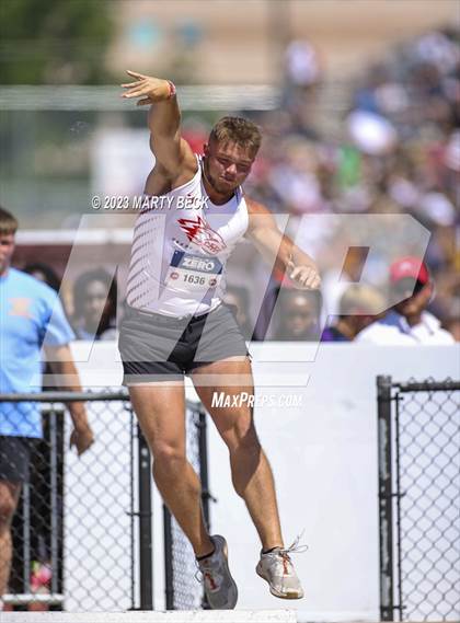 Thumbnail 2 in Class 4 Shot Put (MSHSAA State Championship) photogallery.