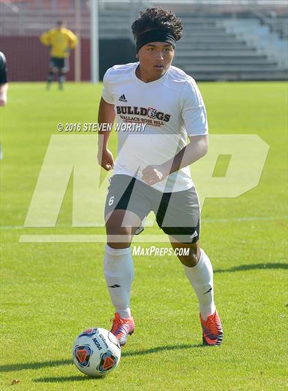 Thumbnail 2 in Wallace-Rose Hill vs. Bishop McGuinness (NCHSAA 1A Final) photogallery.
