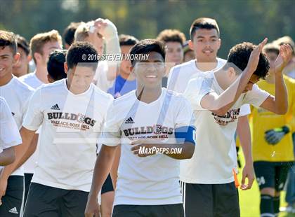 Thumbnail 3 in Wallace-Rose Hill vs. Bishop McGuinness (NCHSAA 1A Final) photogallery.