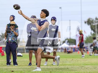 Thumbnail 2 in St. John Bosco vs Oaks Christian (Battle at the Beach) photogallery.
