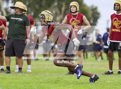 Thumbnail 1 in St. John Bosco vs Oaks Christian (Battle at the Beach) photogallery.