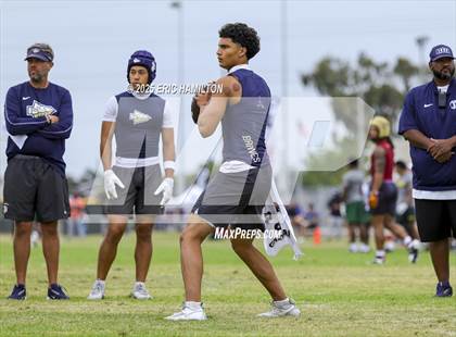 Thumbnail 1 in St. John Bosco vs Oaks Christian (Battle at the Beach) photogallery.