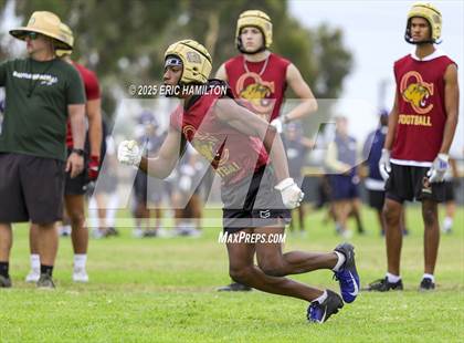 Thumbnail 3 in St. John Bosco vs Oaks Christian (Battle at the Beach) photogallery.