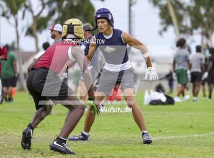 Thumbnail 3 in St. John Bosco vs Oaks Christian (Battle at the Beach) photogallery.
