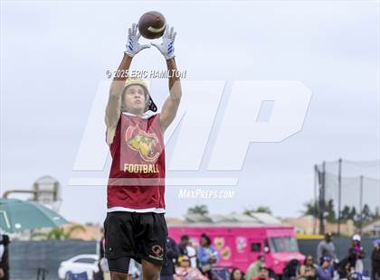 Thumbnail 3 in St. John Bosco vs Oaks Christian (Battle at the Beach) photogallery.