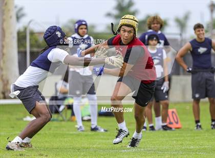 Thumbnail 2 in St. John Bosco vs Oaks Christian (Battle at the Beach) photogallery.