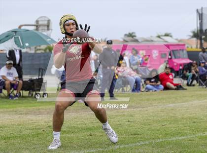 Thumbnail 3 in St. John Bosco vs Oaks Christian (Battle at the Beach) photogallery.