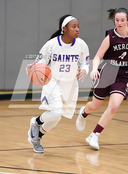 Thumbnail 3 in St. Anthony vs. Mercer Island (Nike Tournament of Champions) photogallery.